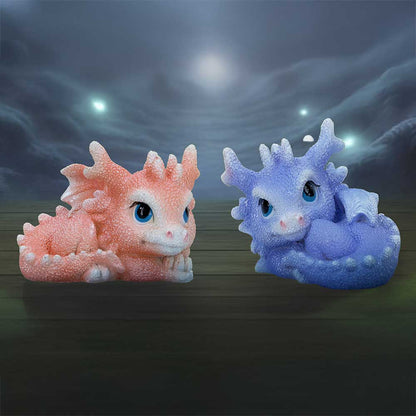 Coralscale Nestlings Dragon Figurines Set of Two 5.8cm 7