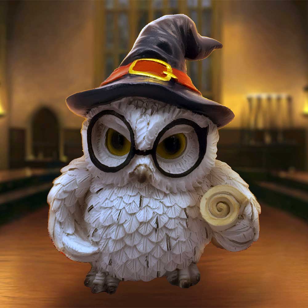 Archimedes Owl Figurine 8.5cm 7