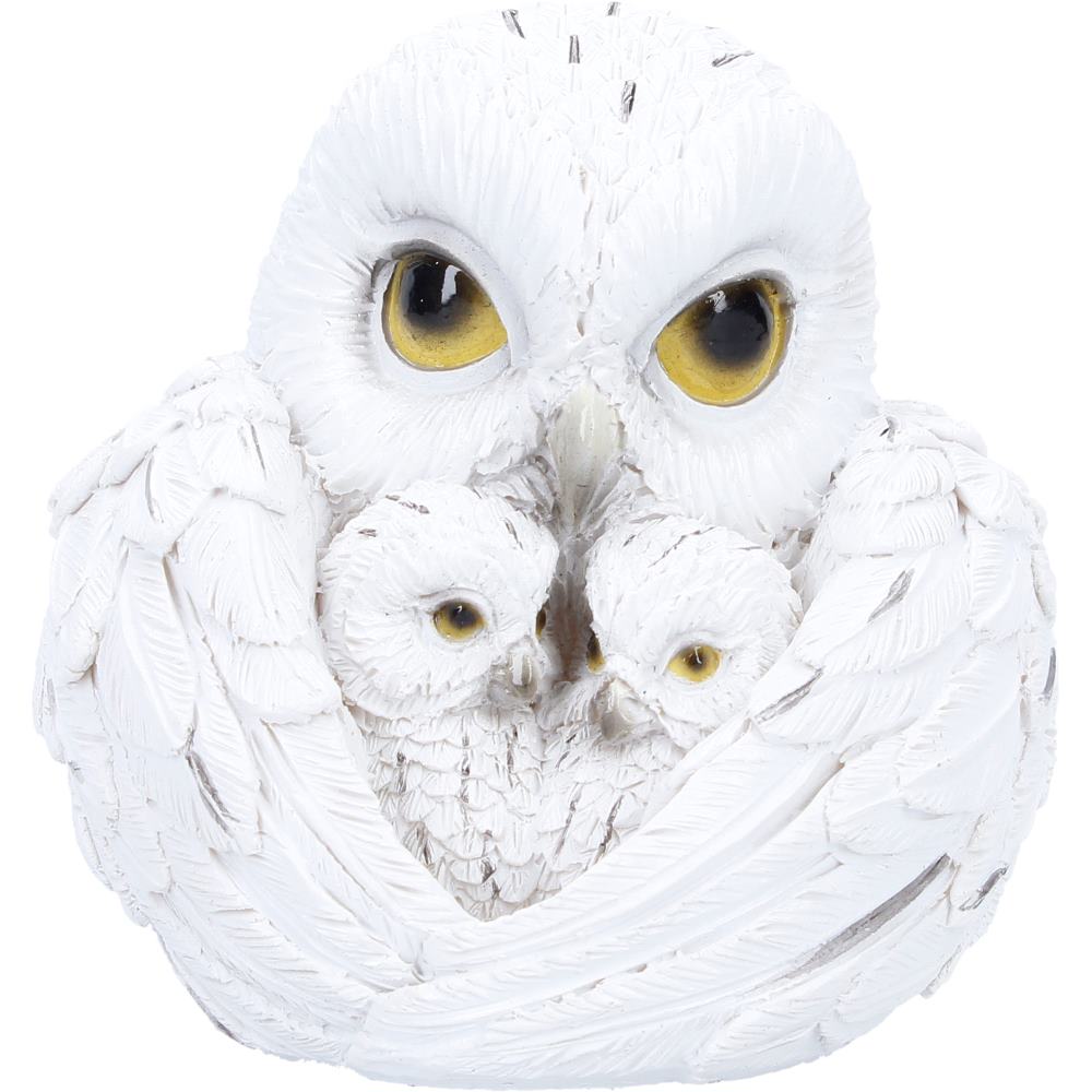 Feathered Nest Owl Figurine 10.7cm 5