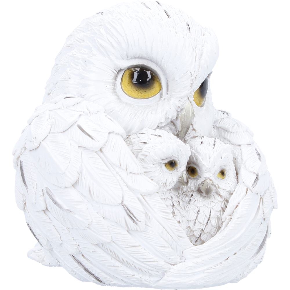 Feathered Nest Owl Figurine 10.7cm 6