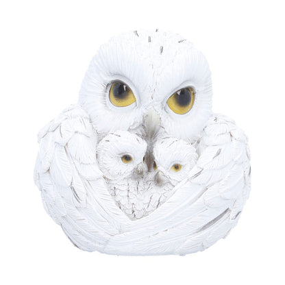 Feathered Nest Owl Figurine 10.7cm 1