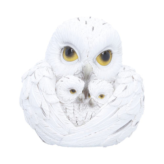Feathered Nest Owl Figurine 10.7cm 1