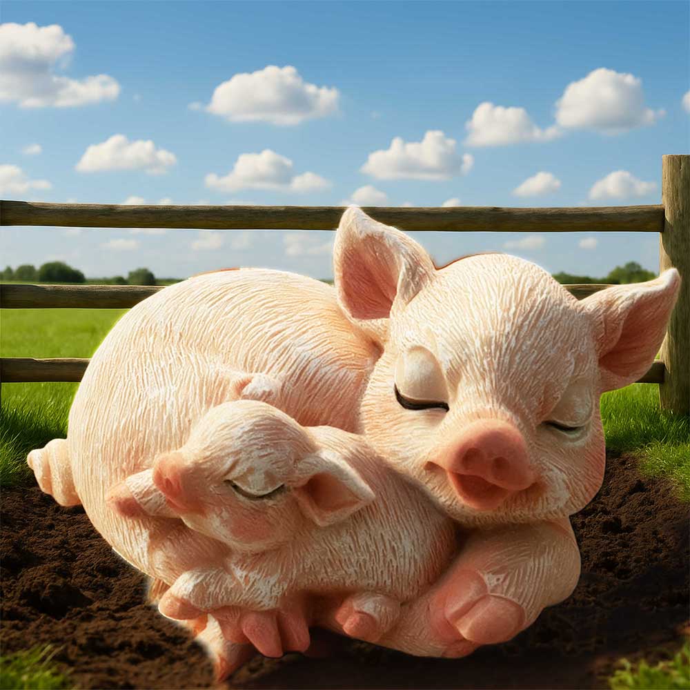 Cuddle Mini Pig Figurine 6cm 7