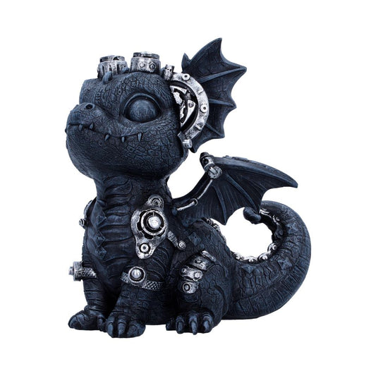 Coglet Black Steampunk Dragon 17.7cm 2