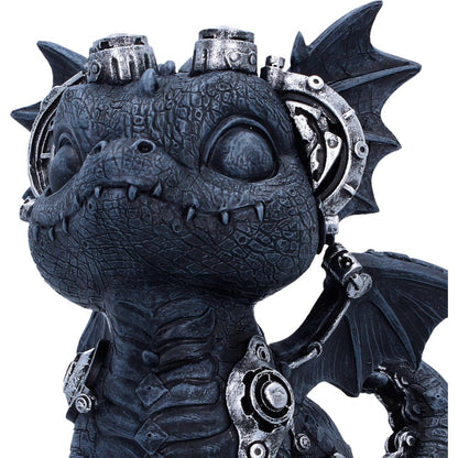Coglet Black Steampunk Dragon 17.7cm 5