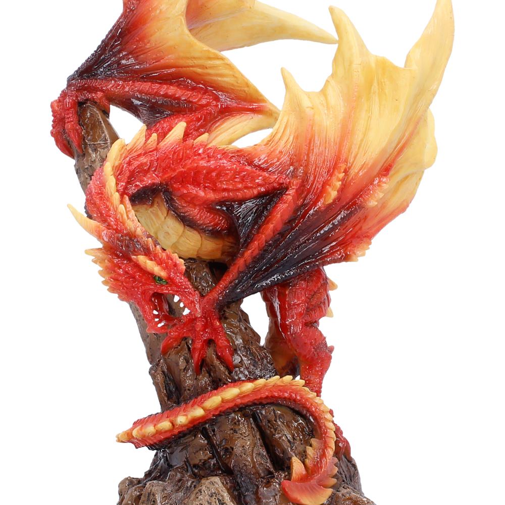 Vermilion Inferno Dragon Figurine 22.5cm 6
