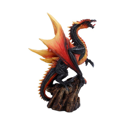 Obsidian Inferno Dragon Figurine 23.7cm 3