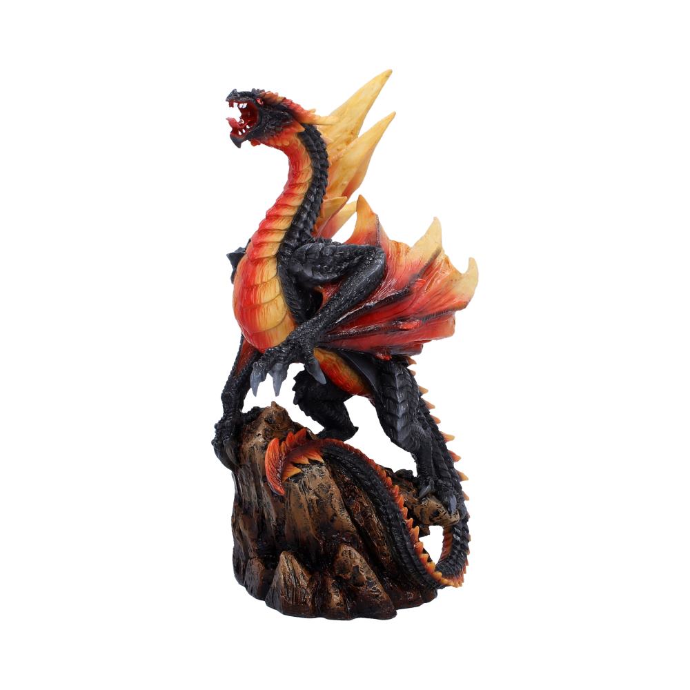 Obsidian Inferno Dragon Figurine 23.7cm 4
