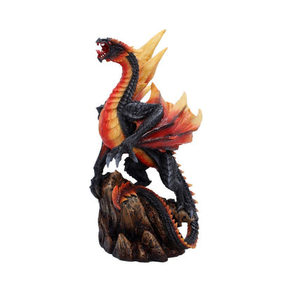 Obsidian Inferno Dragon Figurine 23.7cm 4