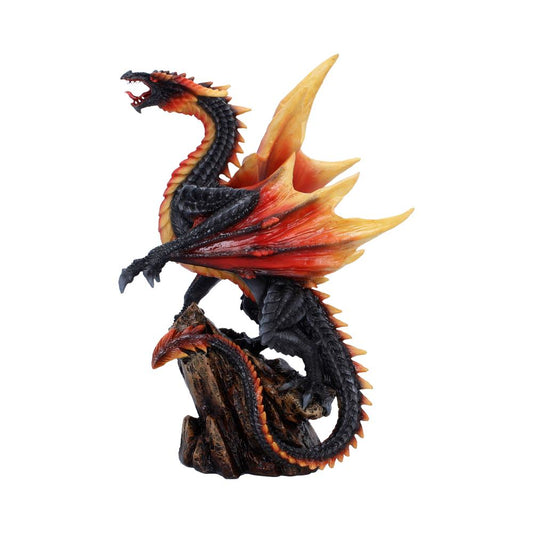 Obsidian Inferno Dragon Figurine 23.7cm 1