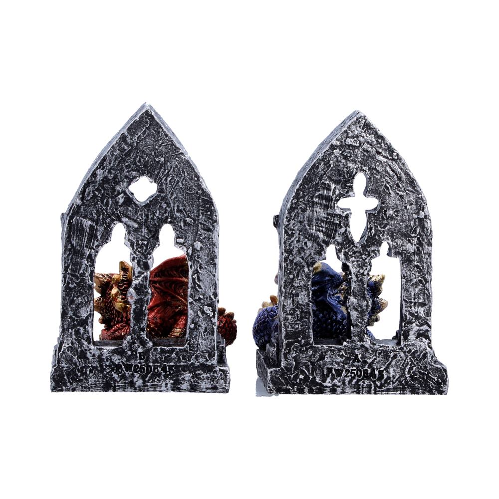 Gate Keepers Dragon Figurine Set of Two 10.2cm 3