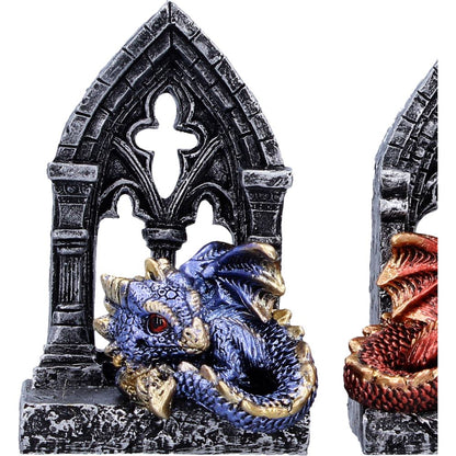 Gate Keepers Dragon Figurine Set of Two 10.2cm 5