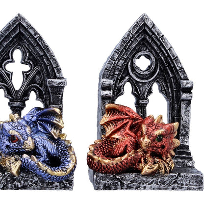 Gate Keepers Dragon Figurine Set of Two 10.2cm 6