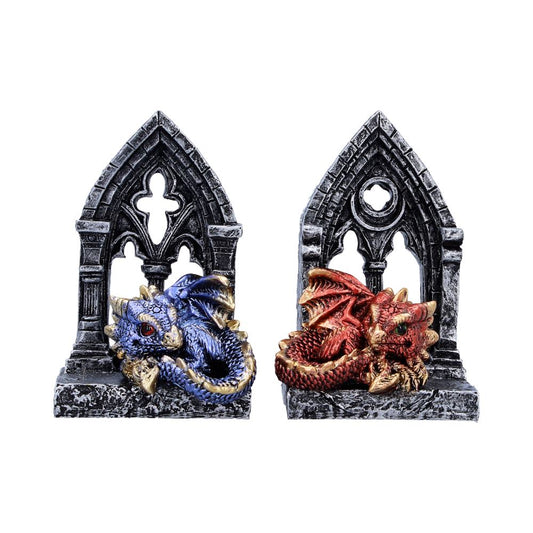 Gate Keepers Dragon Figurine Set of Two 10.2cm 1