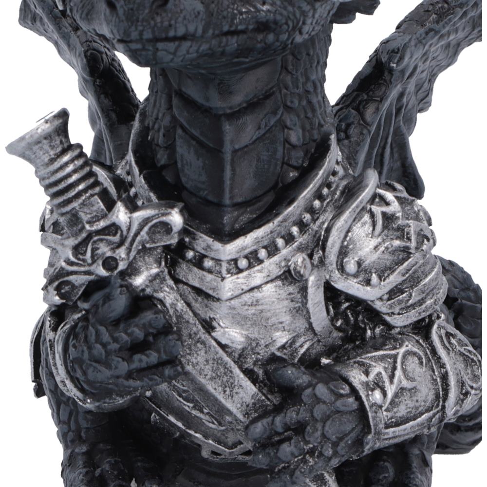 Sir Sword Flame Dragon Figurine 14cm 6