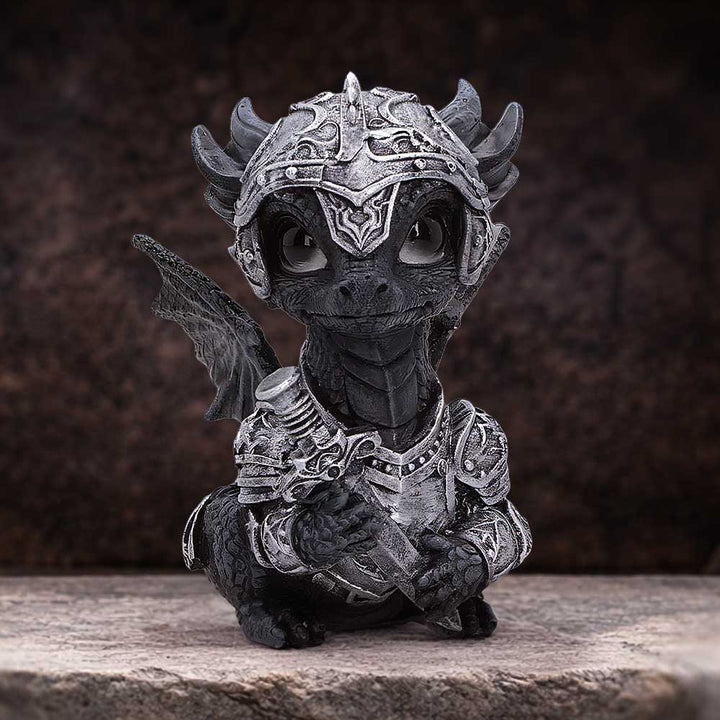 Sir Sword Flame Dragon Figurine 14cm