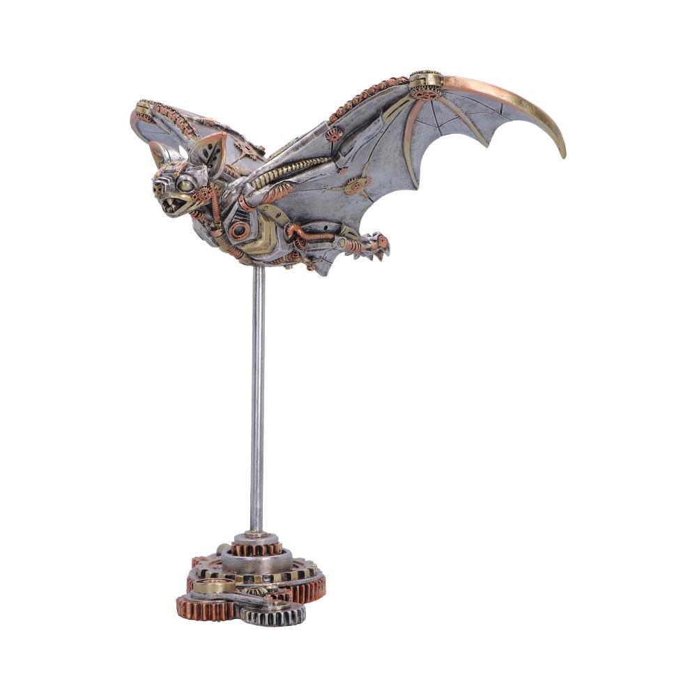 Steampunk Bat Figurine on Plinth 32.2cm 2