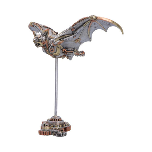 Steampunk Bat Figurine on Plinth 32.2cm 2