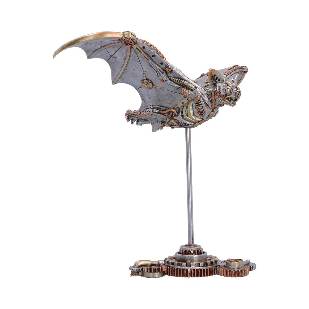 Steampunk Bat Figurine on Plinth 32.2cm