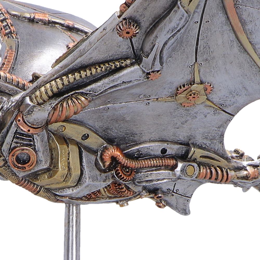 Steampunk Bat Figurine on Plinth 32.2cm 6