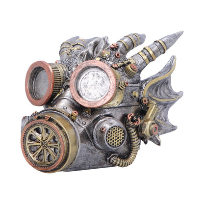 Steampunk Masked Sentinel Helmet Figurine 14cm 8