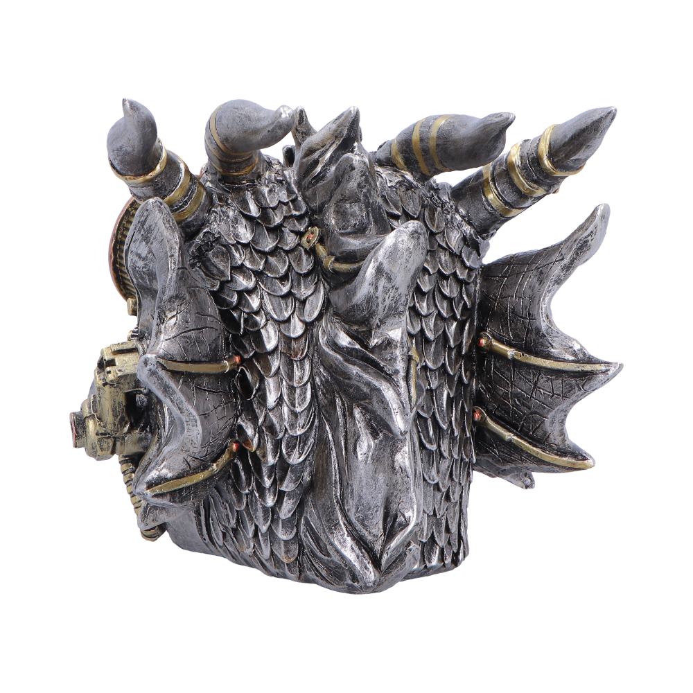 Steampunk Masked Sentinel Helmet Figurine 14cm 2
