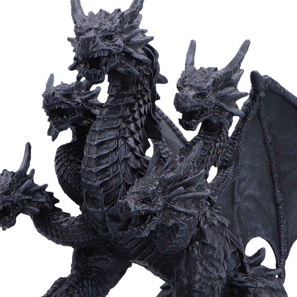 Shadow Hydra Multi Headed Dragon Figurine 30cm 6