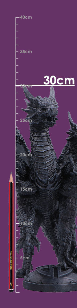 Shadow Hydra Multi Headed Dragon Figurine 30cm 8