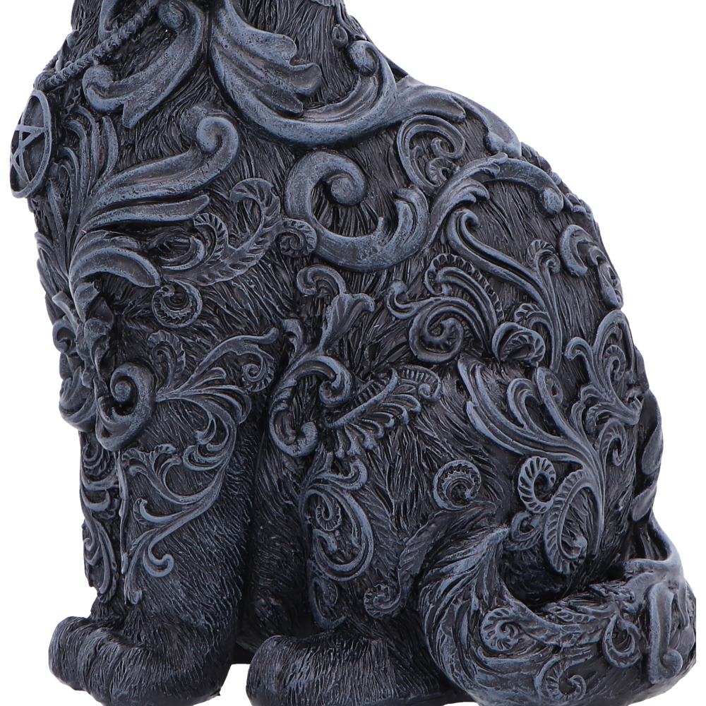 Hexbound Familiar Black Cat Figurine 23cm 6