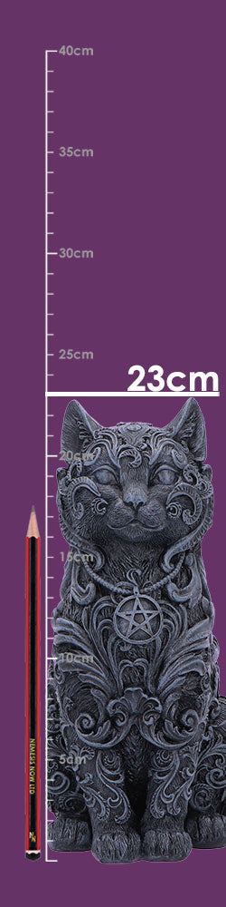 Hexbound Familiar Black Cat Figurine 23cm 8