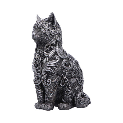 Hexbound Familiar Silver Cat Figurine 23cm 2