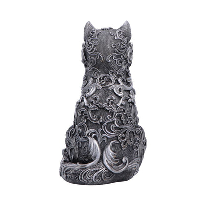 Hexbound Familiar Silver Cat Figurine 23cm 3