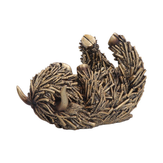 Gold Highland Cow Wine Holder 17.8cm 1
