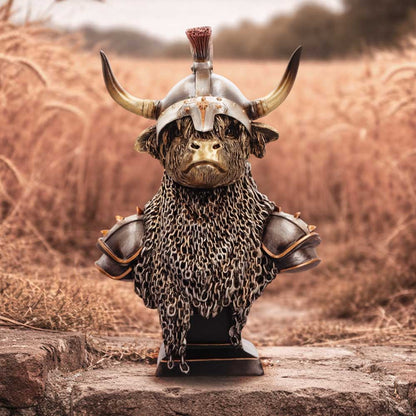 Gold Highland Cow Guard 26.7cm 7