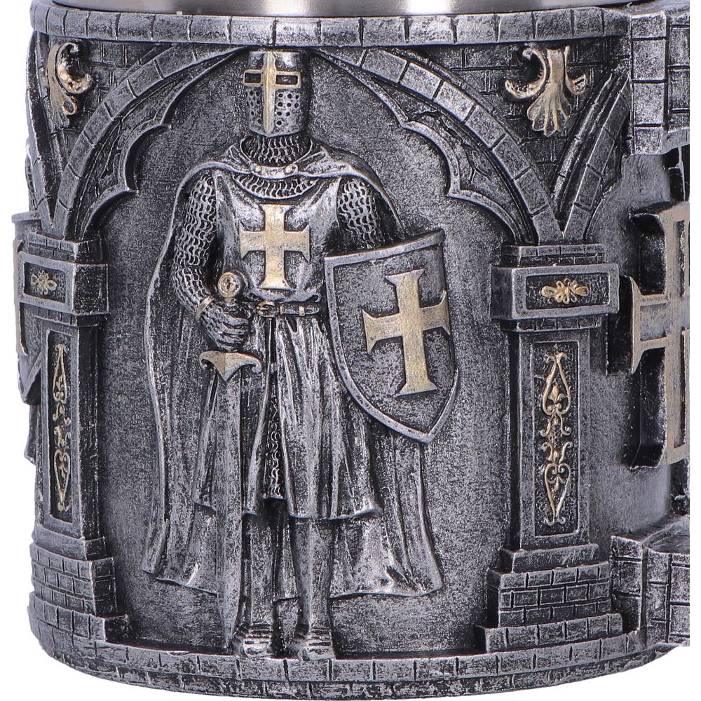 Knight in Shining Armour Silver Tankard 11.3cm 5