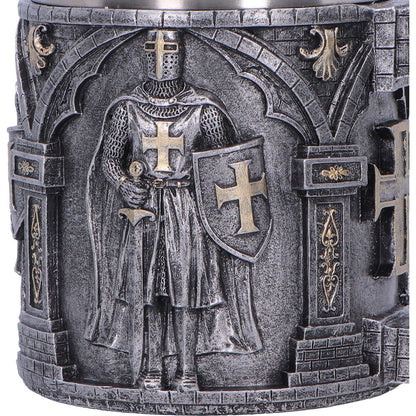 Knight in Shining Armour Silver Tankard 11.3cm 5