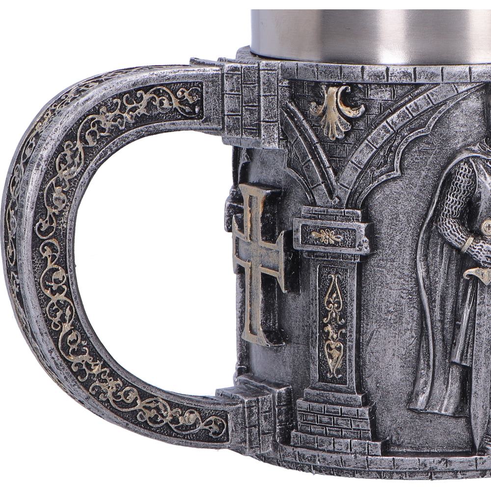 Knight in Shining Armour Silver Tankard 11.3cm 6