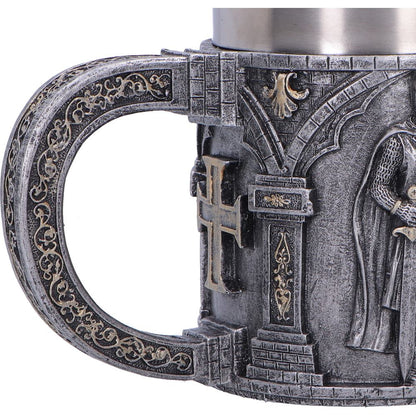 Knight in Shining Armour Silver Tankard 11.3cm 6
