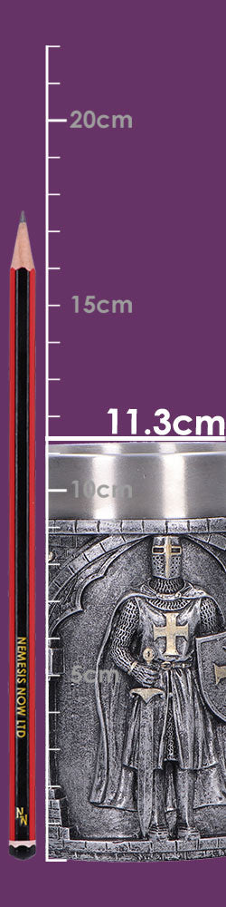 Knight in Shining Armour Silver Tankard 11.3cm 8