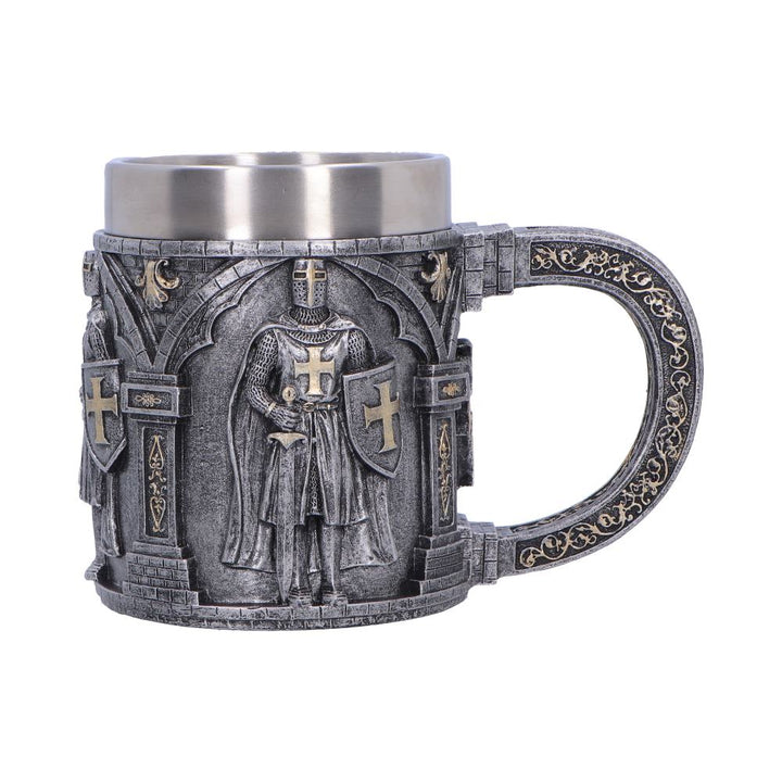 Knight in Shining Armour Silver Tankard 11.3cm