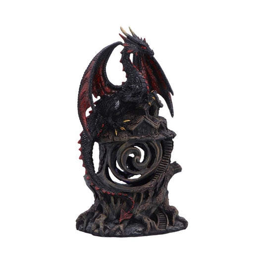 Midnight Warden Light-up Red and Black Dragon Hollow Figurine 23.5cm 1