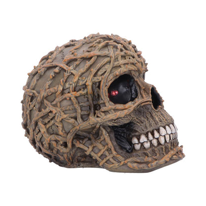 Rooted Vine Skull LED Figurine 15.8cm 3