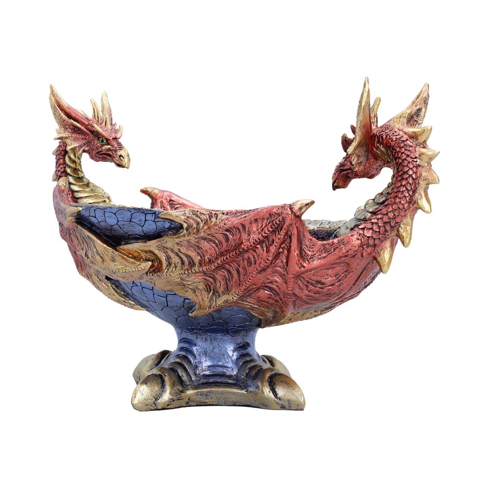 Scaled Red Dragon Bowl 18.7cm 1