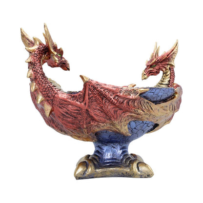 Scaled Red Dragon Bowl 18.7cm 3