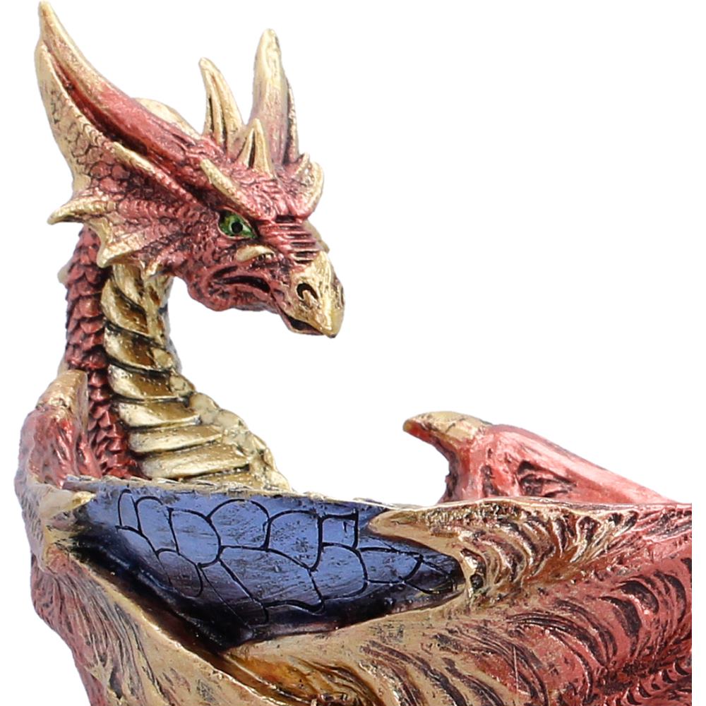 Scaled Red Dragon Bowl 18.7cm 4