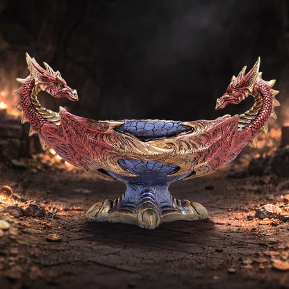 Scaled Red Dragon Bowl 18.7cm 6