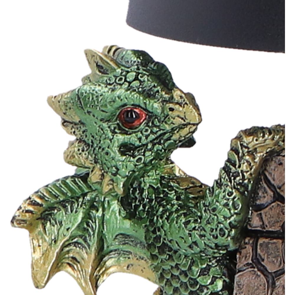 Castle Keeper Green Dragon Lamp 24.4cm 5