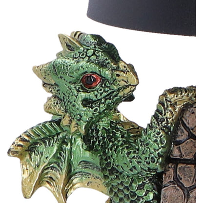 Castle Keeper Green Dragon Lamp 24.4cm 5