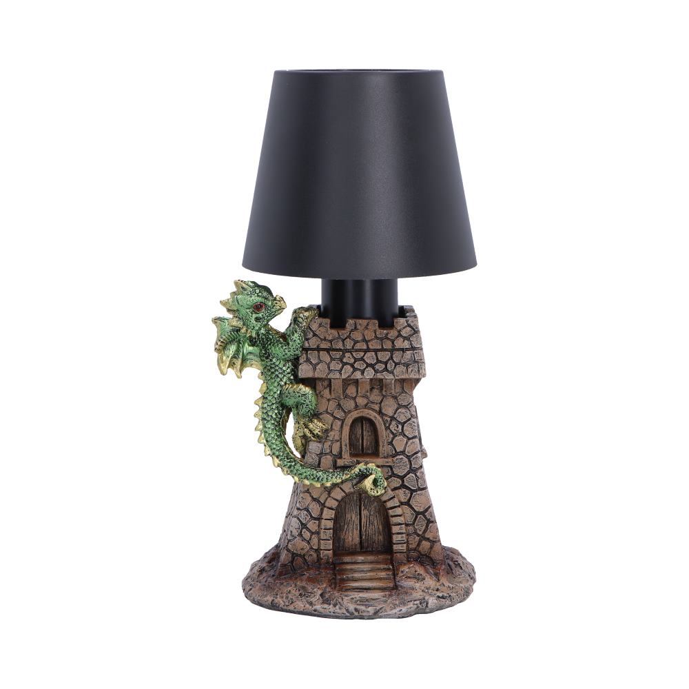 Castle Keeper Green Dragon Lamp 24.4cm 1