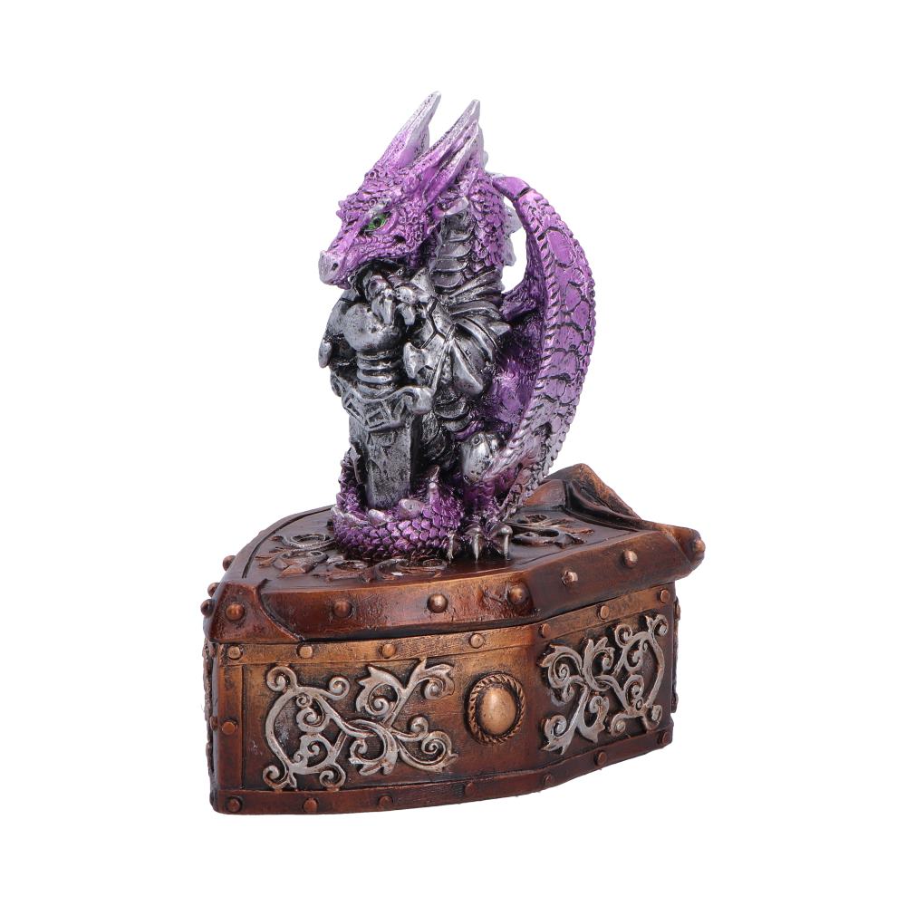 Purple Dragon on Horde Protector Shield Box 13.8cm 2